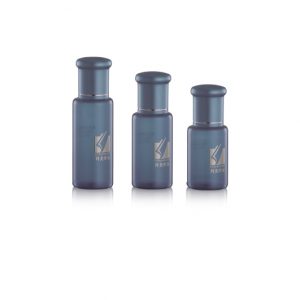 Screw top glass bottle